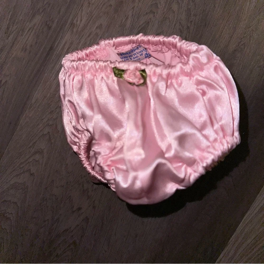 Build-A-Bear Pink Satin/Silk Underwear Panty Panties Undies Clothes Accessory